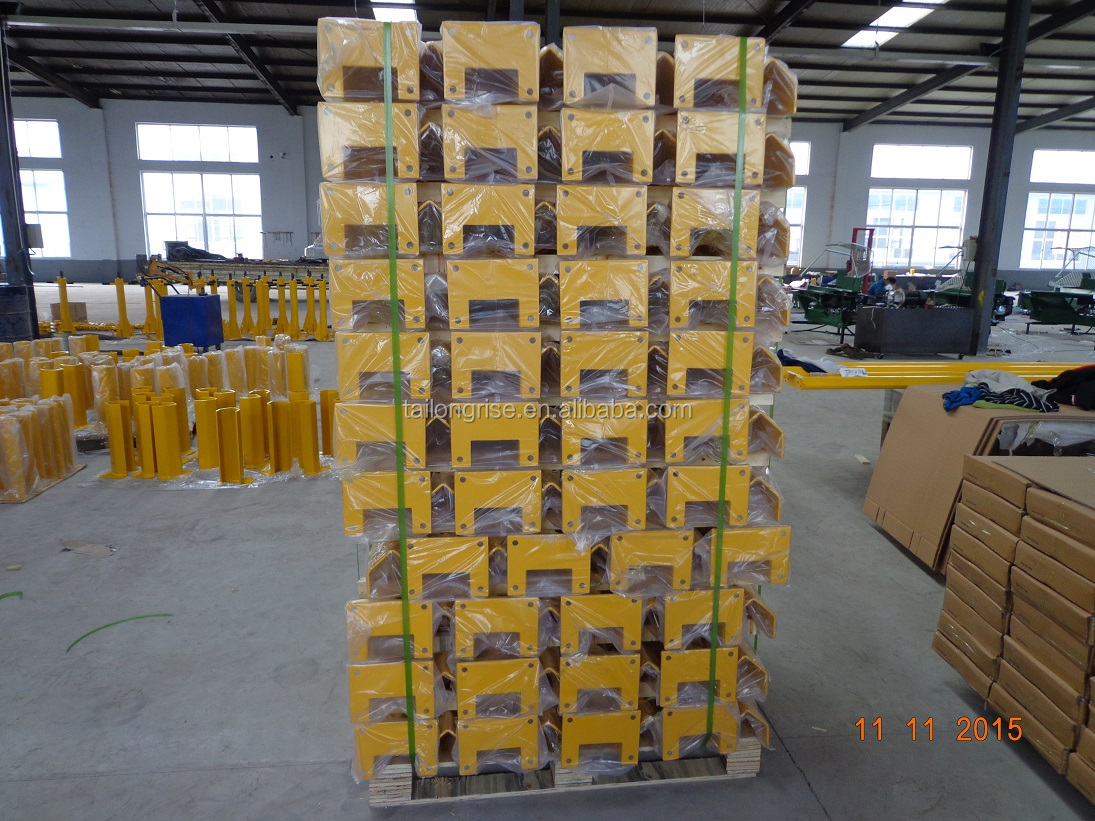 Warehouse Pallet Racking Guard Storage Upright Guard Protector Metal Post Protectors Pallet Edge Protector