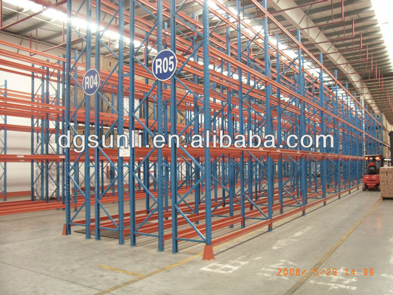 China Factory Customized Steel Selective Pallet Storage Racks Heavy Duty Adjustable CE Certified ESD Protection Plug-In