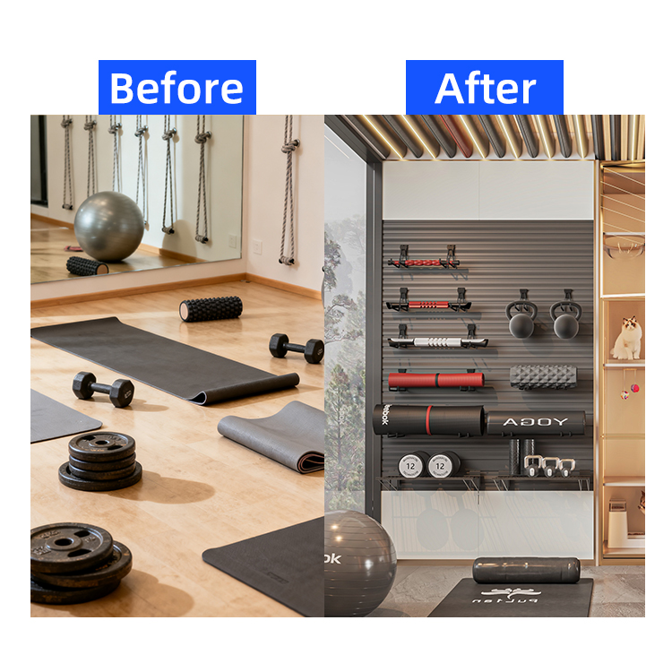 Fasting Shipping Wall Organizer Shelf Gymnasium Wall Mounted Shelf Floating Wall Shelves
