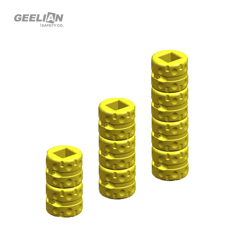 Reflective Safety Protector for Pallet Racking Uprights Customized Colors Wholesale Column Corner Guard Racking Post Protector
