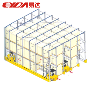 Heavy Duty 5 Layer Drive in Pallet Storage Racking System Drive-Thru Warehouse Pallet Rack