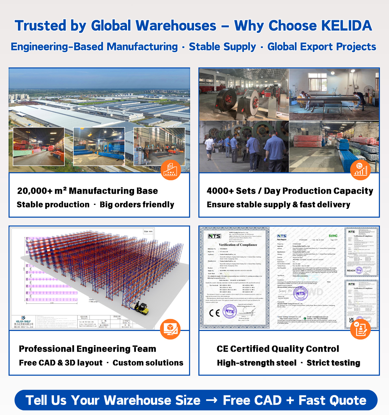 Industrial Racking Structure