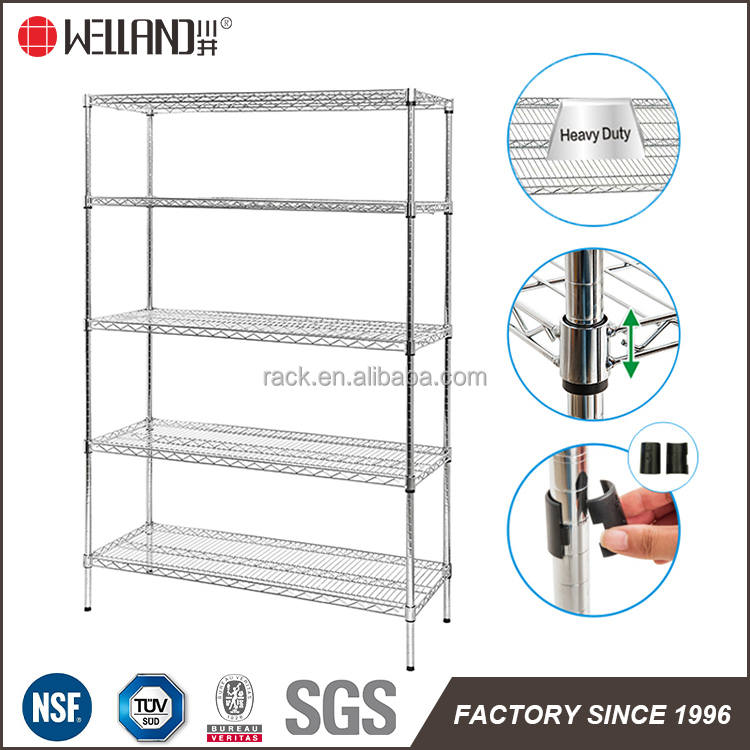 NSF Cold Room Storage Wire Shelving Feature