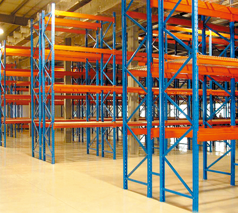 CE Certified Selective Pallet Racking System Heavy-Duty Storage Shelf Adjustable Steel Euro Pallet Rack with High Load Capacity