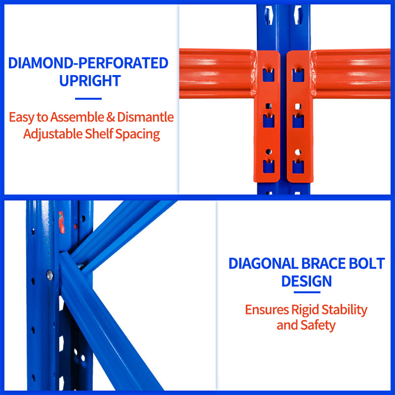 Factory Customized 500kg Per Layer Adjustable Warehouse Pallet Storage Racking for Logistics Warehouse Storage Shelving