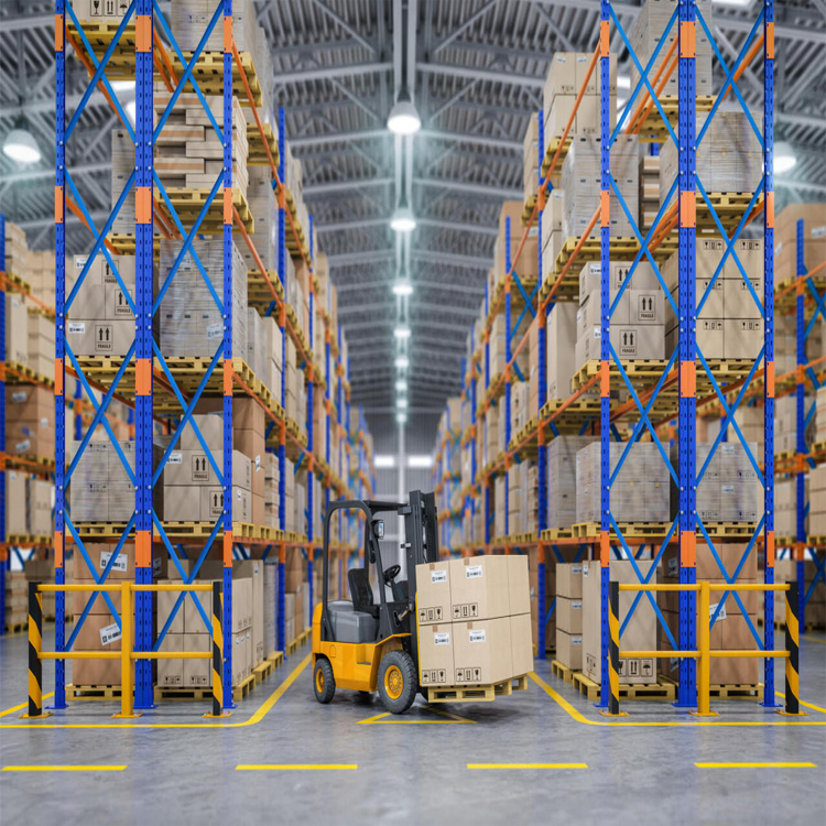 High Density Drive-In Pallet Rack Warehouse Storage System Drive in Rack Pallet Racking Double Deep Pallet Racks