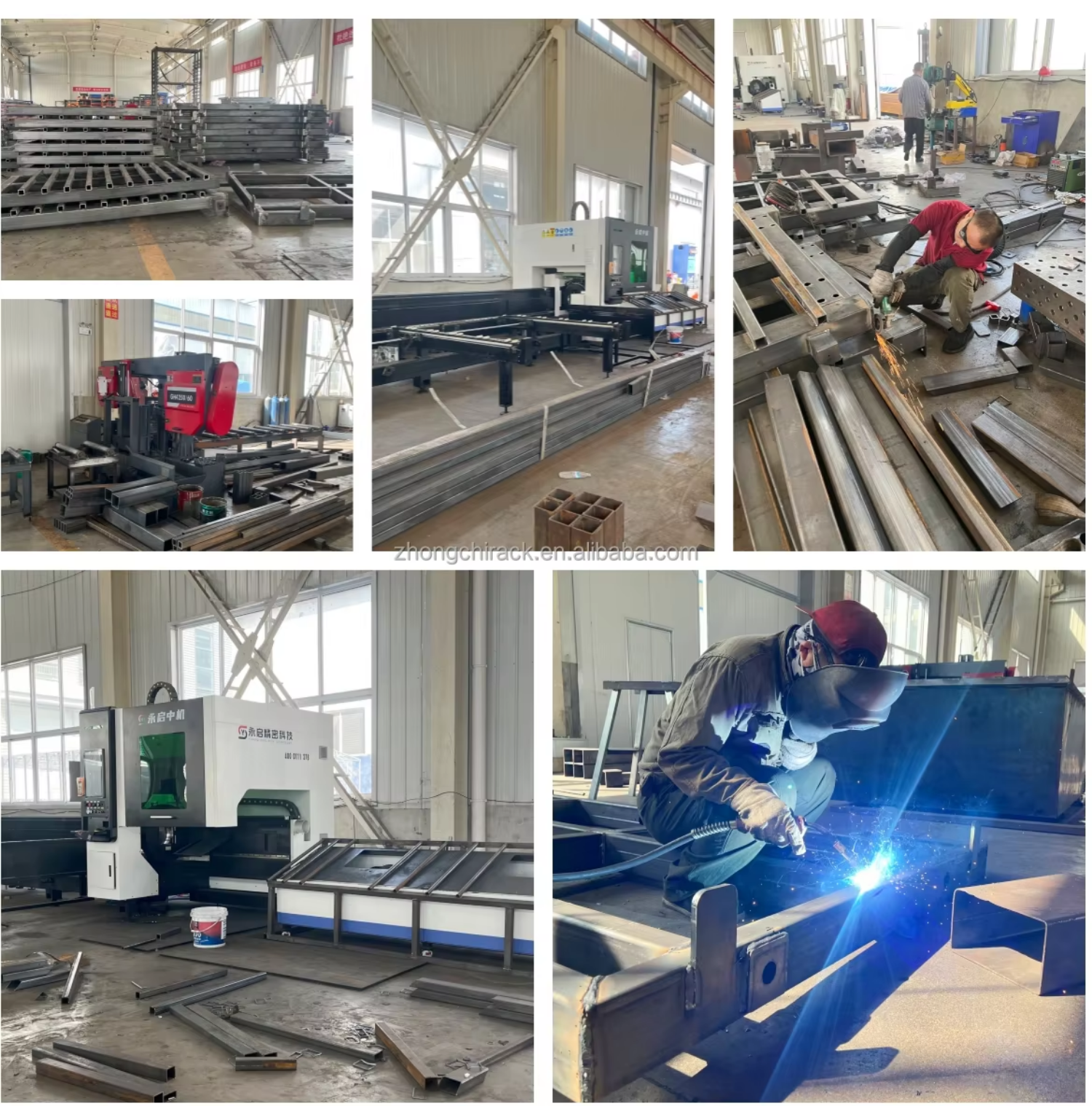 Industrial Use Heavy Duty Steel Pallet Rack Drawer Style Shelving CE Certified Powder Coated for Sheet Metal Organization