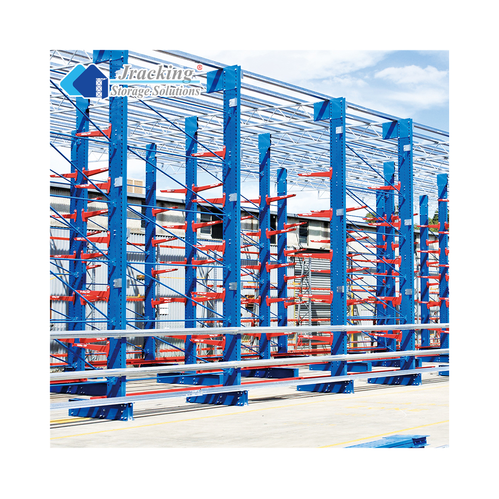 Jracking Industrial Warehouse Storage Shelves Rack Durable Heavy Duty Cantilever Racks For Industrial Material Organization