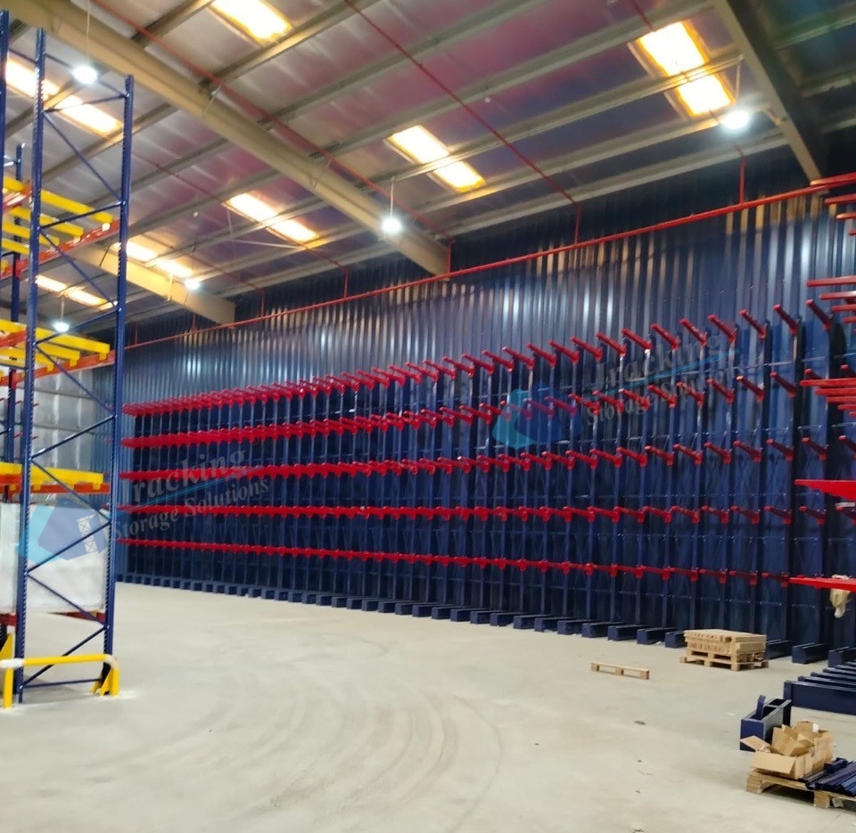 OEM Freight Warehousing Storage Rack Shelving Heavy Duty Cantilever Rack System
