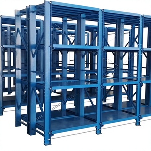 Warehouse Racking Shelving System Steel Powder Coated Adjustable Mold Racking Storage for Small Large Molds Strong Load-bearing