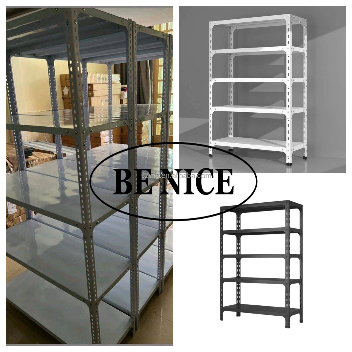 Angle Shelving Units