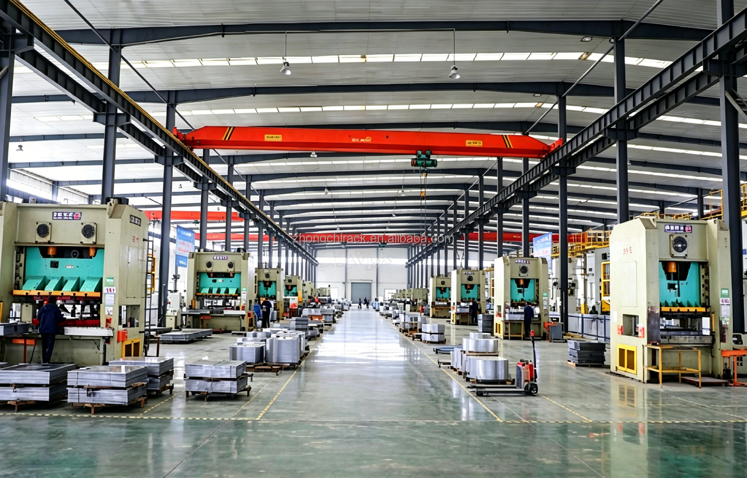 Intelligent Steel Sheet Metal Multi-Level Heavy Duty Storage Rack System High Load Capacity Automated Warehouse Solution