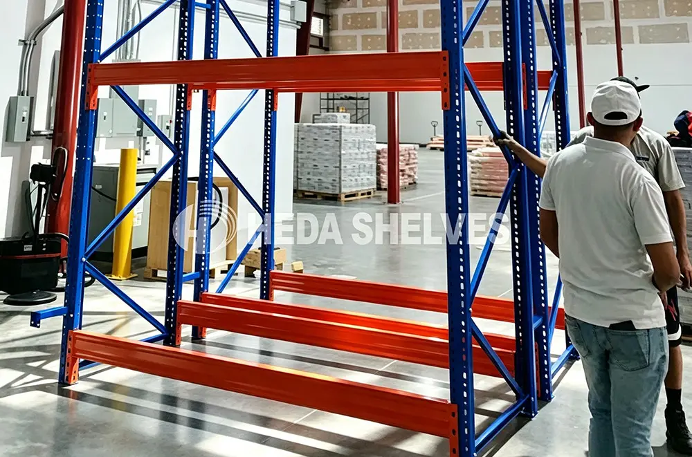 HEDA Shelves Installation Support Project 4