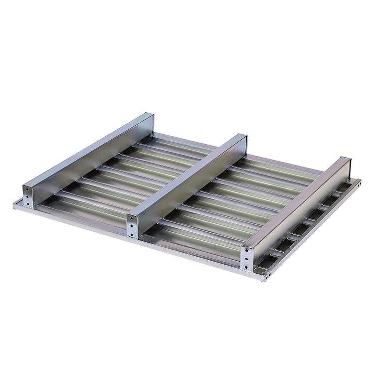 Hot Sale 1000-1500Kgs Long Life Warehouse Powder Coating Industrial Heavy Duty Forklift Storage Galvanized Steel Metal Pallets