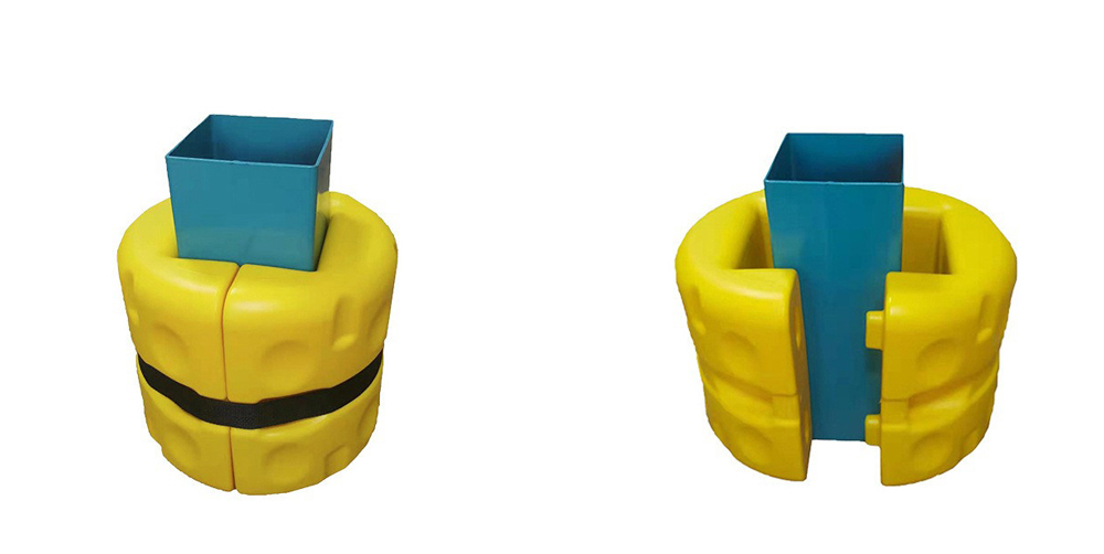 Reflective Safety Protector for Pallet Racking Uprights Customized Colors Wholesale Column Corner Guard Racking Post Protector