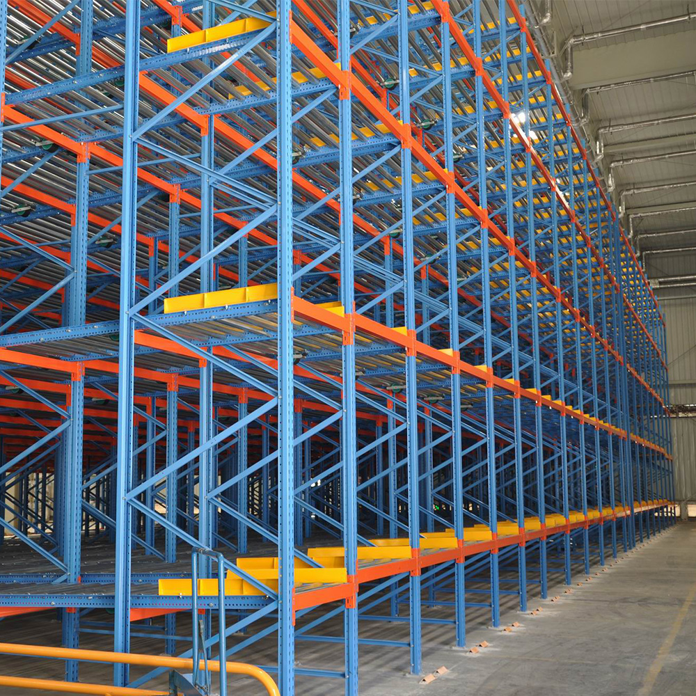 Storage Racks 2025 Trending Product Warehouse Storage Racks Pallet Flow Racking System Steel Gravity Roller Shelf With Roller