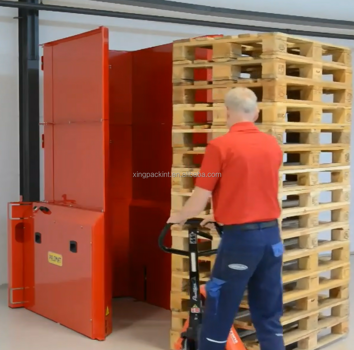 Pallet Dispenser Detail 6