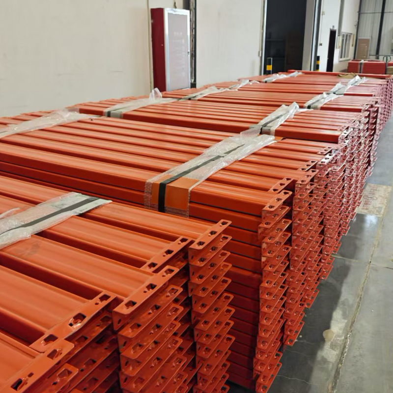 Selective Pallet Racking System Steel Storage Rack Heavy Duty Boltless Adjustable 5-Tier Industrial Racks