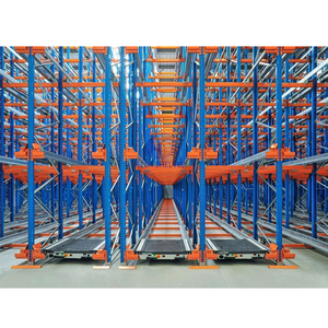 Warehouse High-Density Shuttle Rack System Asrs 4-Way