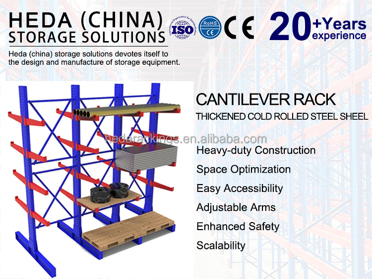 Cantilever Racking Upright Column Details