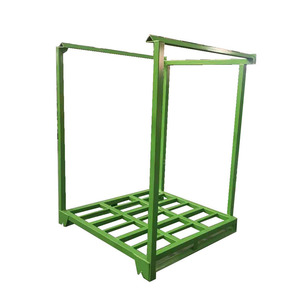 Cold Storage Stackable Steel Post Pallet Storage Rack