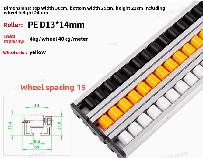 New Condition Nylon Sliding Roller Shelf Langle Carton Flow Rack System for Warehouse Storage Slide Warehouse Rack