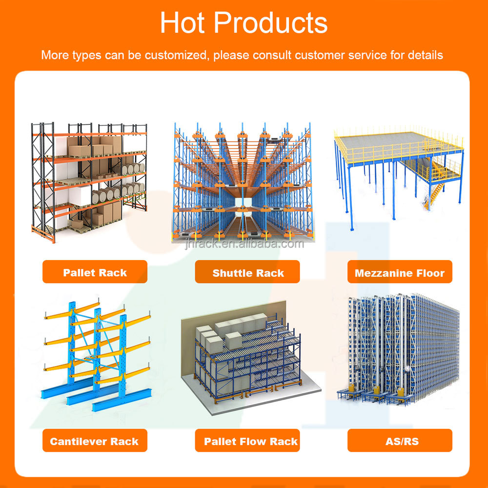 China Automatic Shuttle Rack Manufacturer Factory Warehouse Shuttle System Shelves Storage Racks for FIFO System