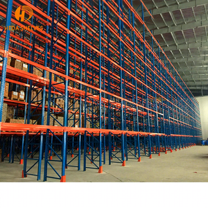 1000-4000kg Load Heavy Duty Warehouse Racking System Strong Load-bearing Steel Pallet Rack Shelves for Factory Storage