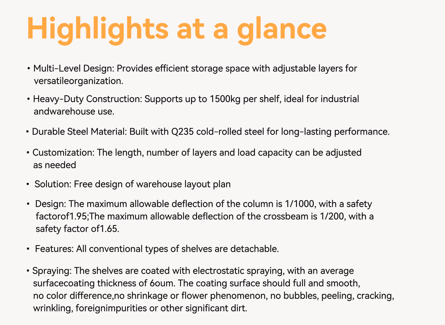 Product Specification 2