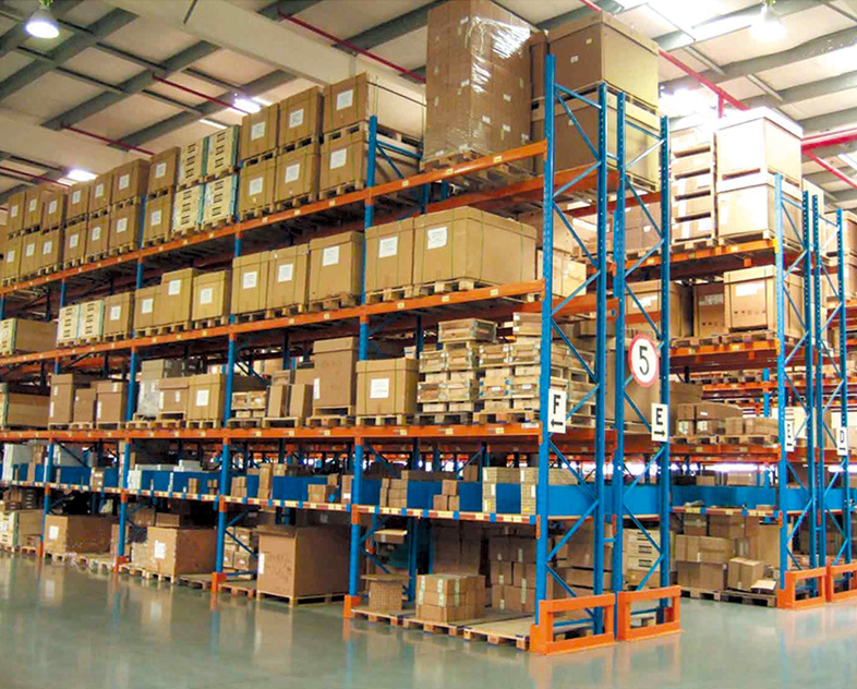 CE Certified Selective Pallet Racking System Heavy-Duty Storage Shelf Adjustable Steel Euro Pallet Rack with High Load Capacity