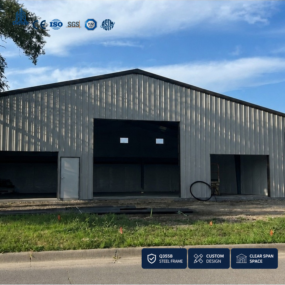 Prefabricated Steel Warehouse High Bay Storage Building Pallet Racking System Distribution Facility Space Planning