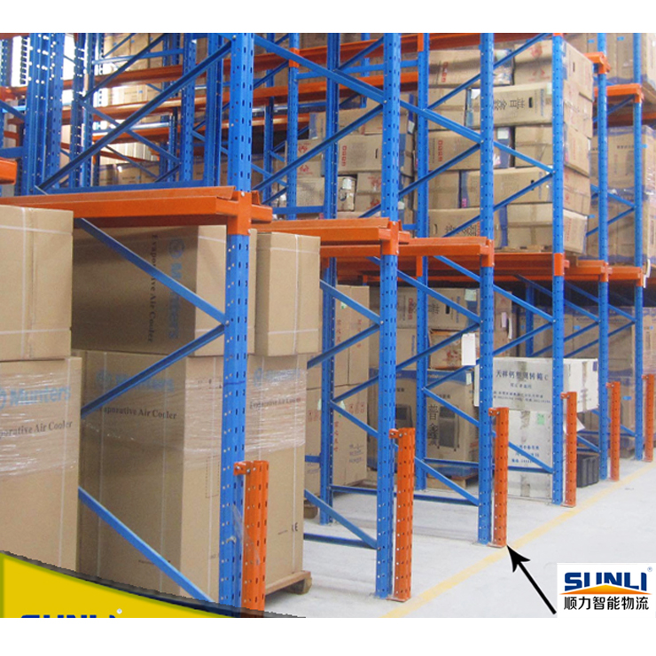 China Factory Customized Steel Selective Pallet Storage Racks Heavy Duty Adjustable CE Certified ESD Protection Plug-In