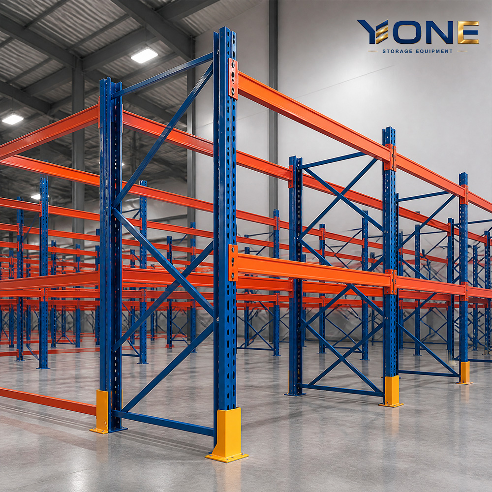 Heavy Duty Pallet Pallet Racking System Steel Storage Rack Q235B Steel For E-commerce With 1000-4000kg Load