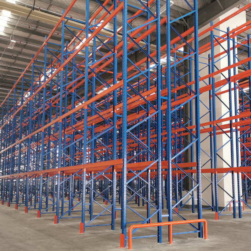Heavy Medium Duty Industrial Warehouse Selective Metal Steel Shelving System Storage Pallet Rack Deep-Reach Pallet Rack