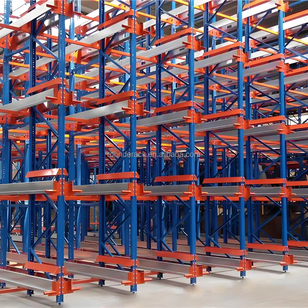 4-Way Shuttle Racking System ASRS Radio Shuttle Rack for FIFO &amp; LIFO Automated Storage System