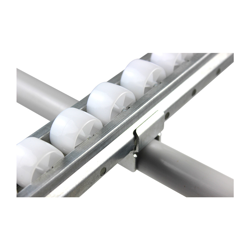 Roller Track Pipe Rack System Flow Roller Rack Assemble Aluminum Flow Rails for Shelf