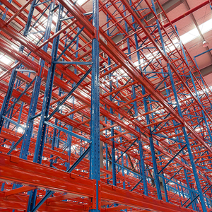 Jracking EURO Standard Industrial Vertical Warehouse Storage Shelves Heavy Duty Pallet Racking System for Logistic Hubs