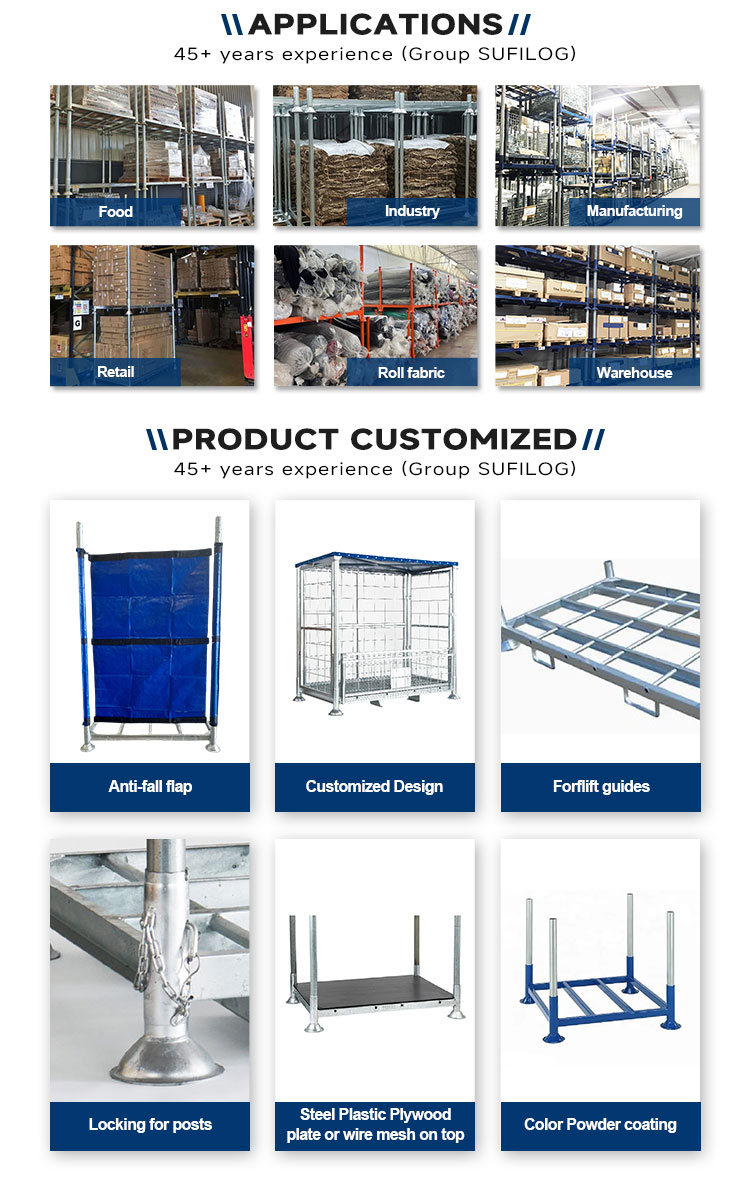 Metal Pallet Rack Display 3