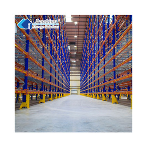 Jracking Metal Q355B 50mm Pitch EURO Pallet Rack Common Usage In Various Industry Warehouses
