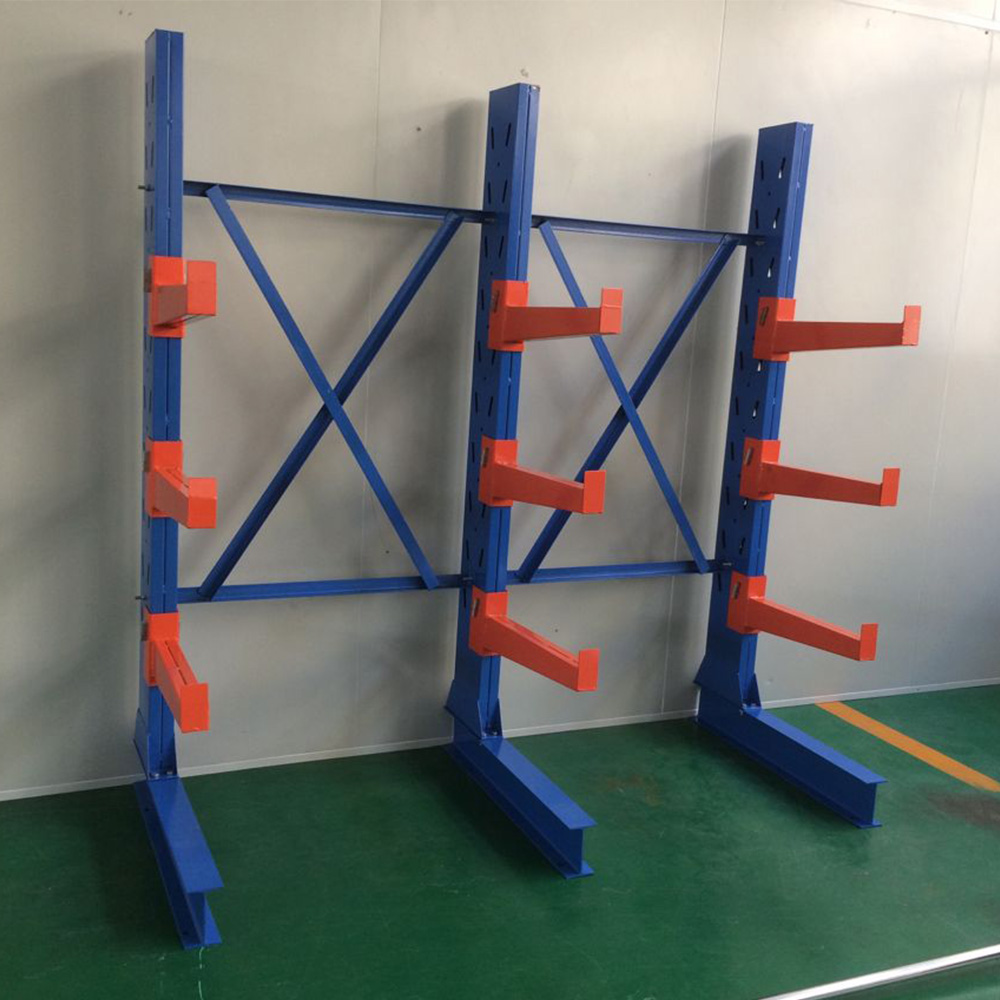 Storage Racks Wholesale Selling Heavy Duty Double Side Arm Storage Racks Warehouse Storage Industrial Cantilever Lumber Rack