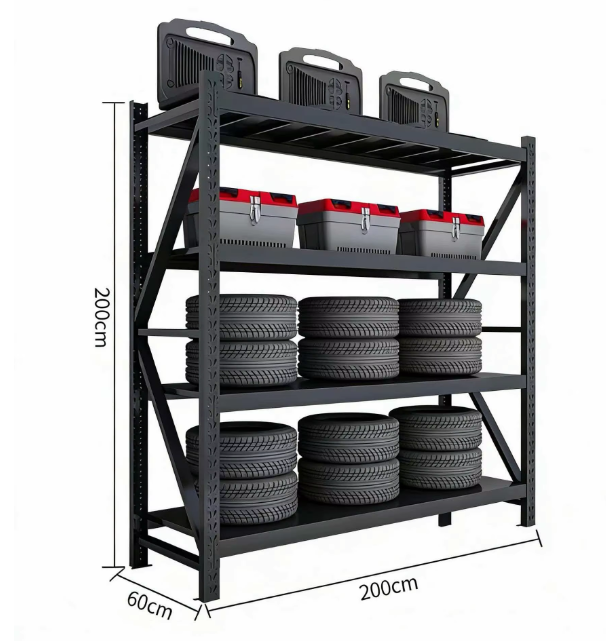 Adjustable Warehouse Storage Rack System Heavy Duty Pallet Rack Steel Shelf Steel Storage Rack for Logistics Storage