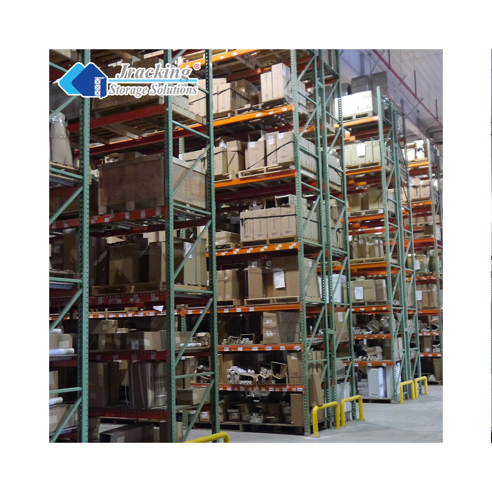 Jracking US Standard Heavy Duty Teardrop Pallet Racking System Storage Racks and Shelving