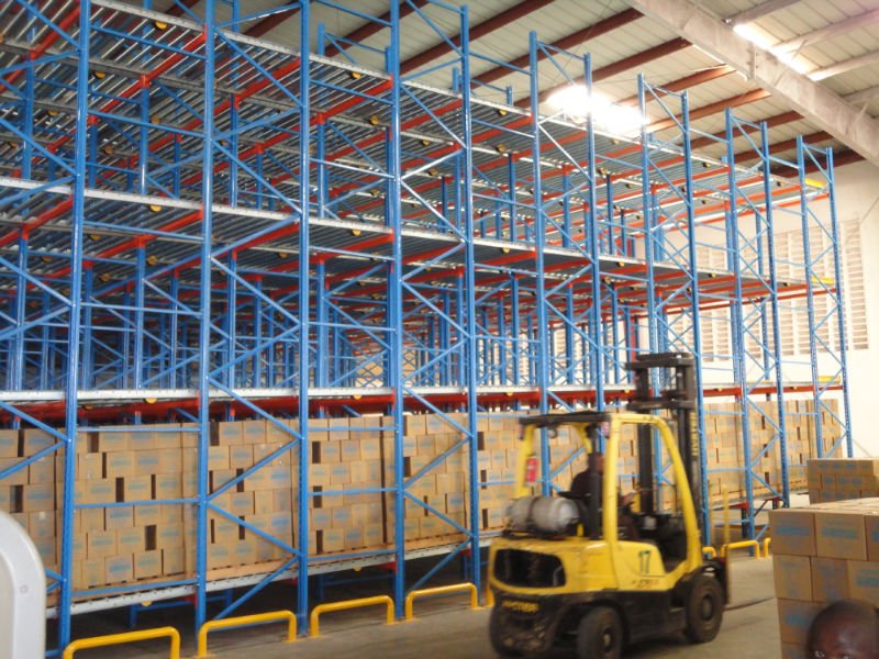 High Quality FIFO Gravity Carton Flow Rack Pallet Rack System Pallet Flow Racking Warehouse Equipment