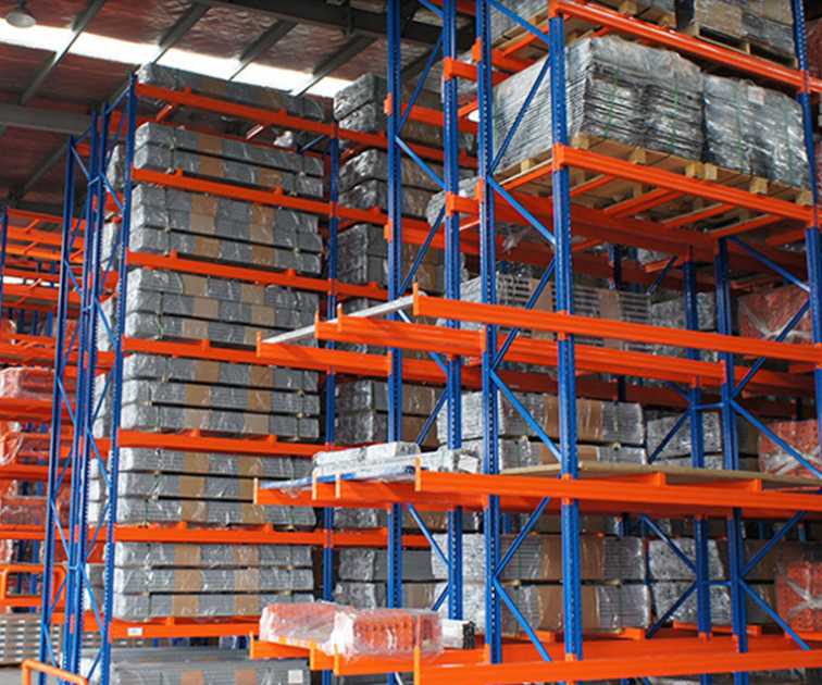 CE Certified Selective Pallet Racking System Heavy-Duty Storage Shelf Adjustable Steel Euro Pallet Rack with High Load Capacity