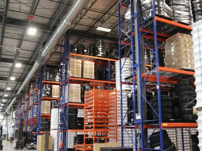 Automotive spare parts storage racking