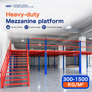 Multi Tier Warehouse Mezzanine Storage Rack System