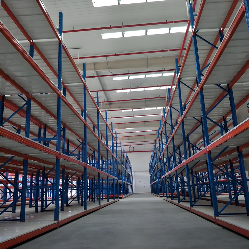 Heavy Duty 5-Layer High-Capacity Drive-In Selective Warehouse Storage Pallet Rack Adjustable Steel Durable Metal Anti-Rust ISO