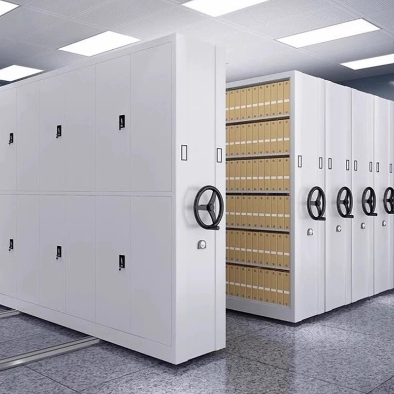 Space Saving Mobile Storage Rack High Density Compact Shelving System Heavy Duty Warehouse Rack