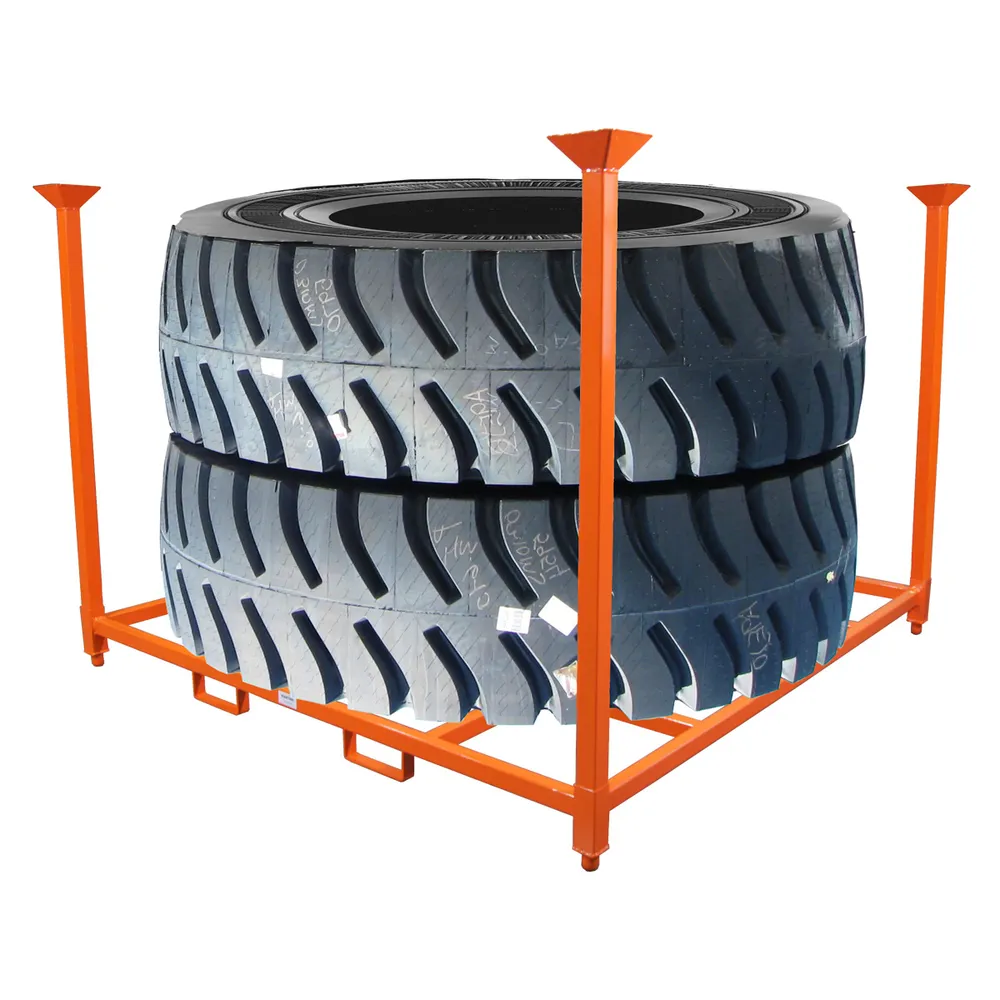 Factory Direct Customized China Supplier Warehouse Storage Inverted Style Rack Metal Pallet Stack Rack with Good Quality