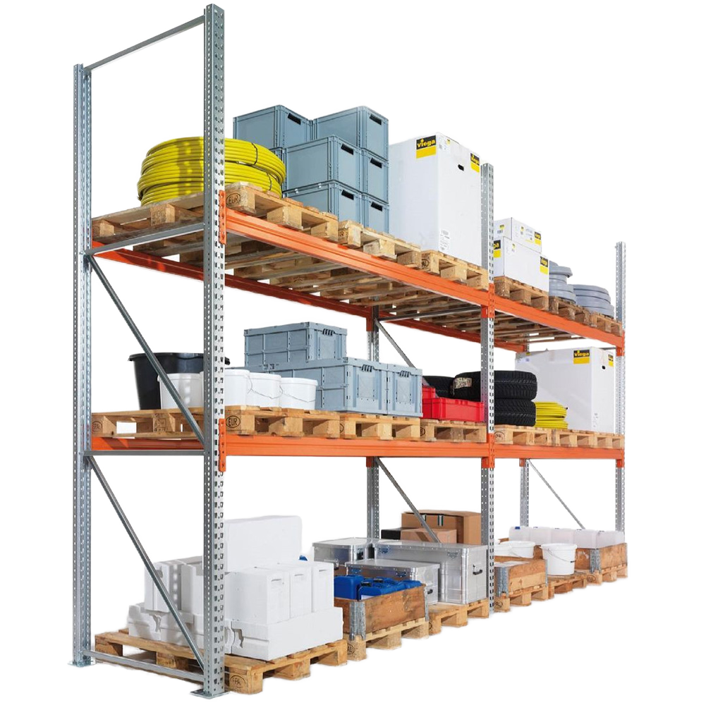 Factory Direct Metal Selective Pallet Racks Shelf Adjustable Warehouse Storage Racking Multi-layer Workshop Shelving Equipment